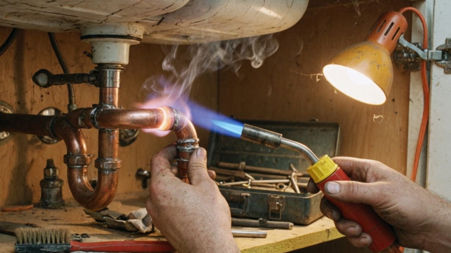 Water heater work